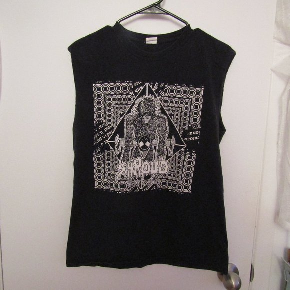 Thrash/Death Metal Shroud Band Muscle Tee Size S - Picture 1 of 2